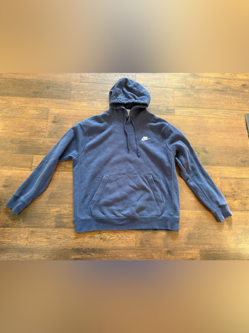 Nike Navy Pullover Hoodie - Men’s Large